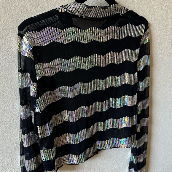 Sequin Mesh Top Vintage - Picture 7 of 13